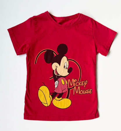 Disney Red Mickey Mouse T-Shirt (5-6 Years)