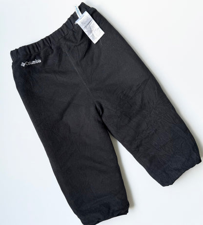 Columbia Black Reversible Puffer & Fleece Double Trouble Snow Pants (18-24 Months)