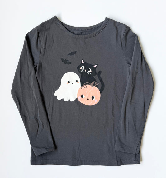 H&M Dark Grey Halloween Crew Long Sleeve (4-6 Years)