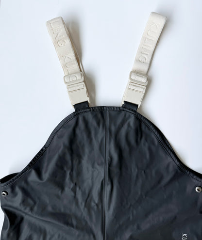 Kuling Black Rain Coat & Pants Matching Two Peice Set (4-5 Years)