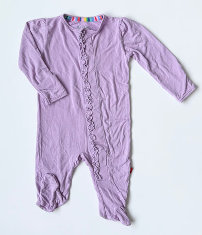 Magnetic Me Lilac Ruffle Sleeper (0-3 Months)