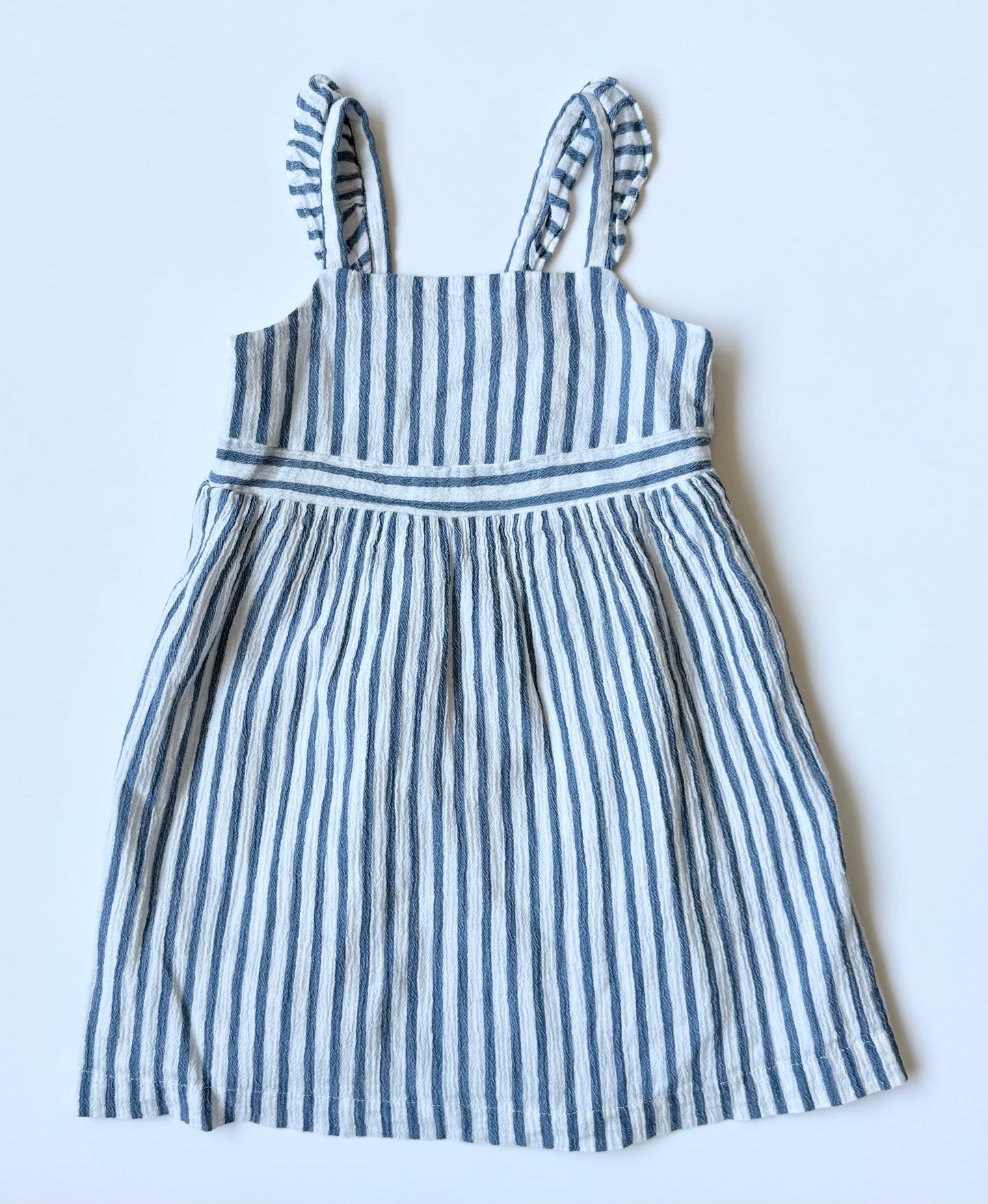 Baby Gap Blue & White Striped Tank Dress (3 Years)