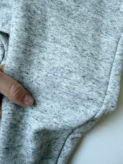 Carhartt Heathered Grey & Pink Long Sleeve Fleece Hooded Full Zip Coverall (24 Months)