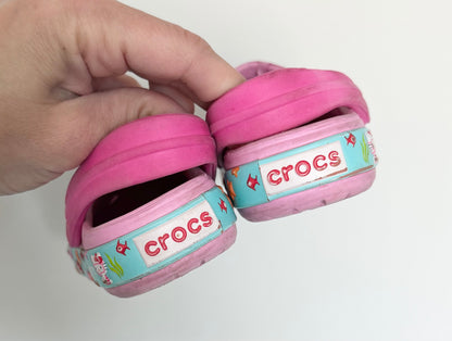 Crocs Pink Hello Kitty Clog Slip Ons (6/7)