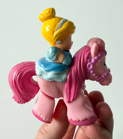 Fisher-Price Little People Disney Princess Klip Klop Pink Cinderella Horse