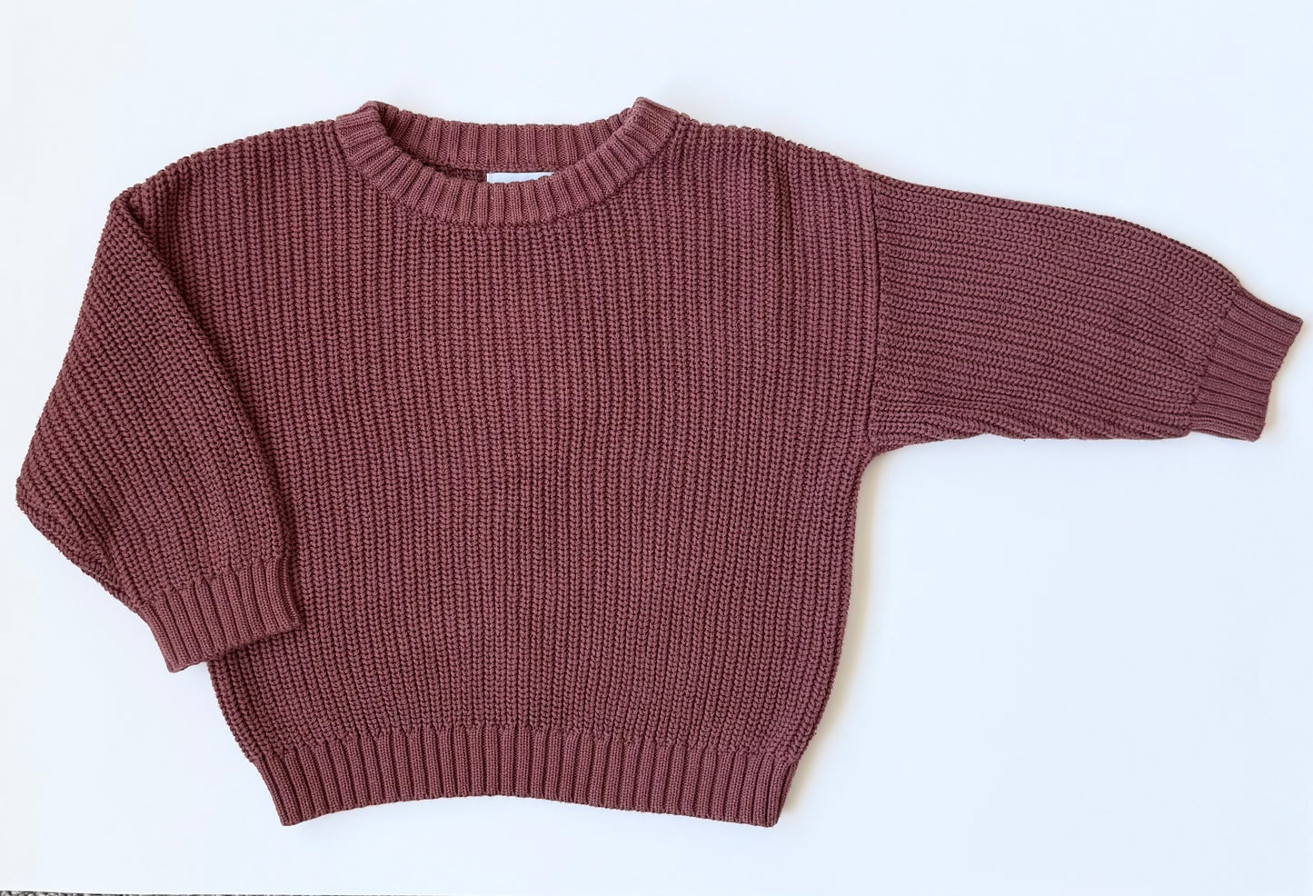 Kindly Brown Red Knit Sweater (2T)