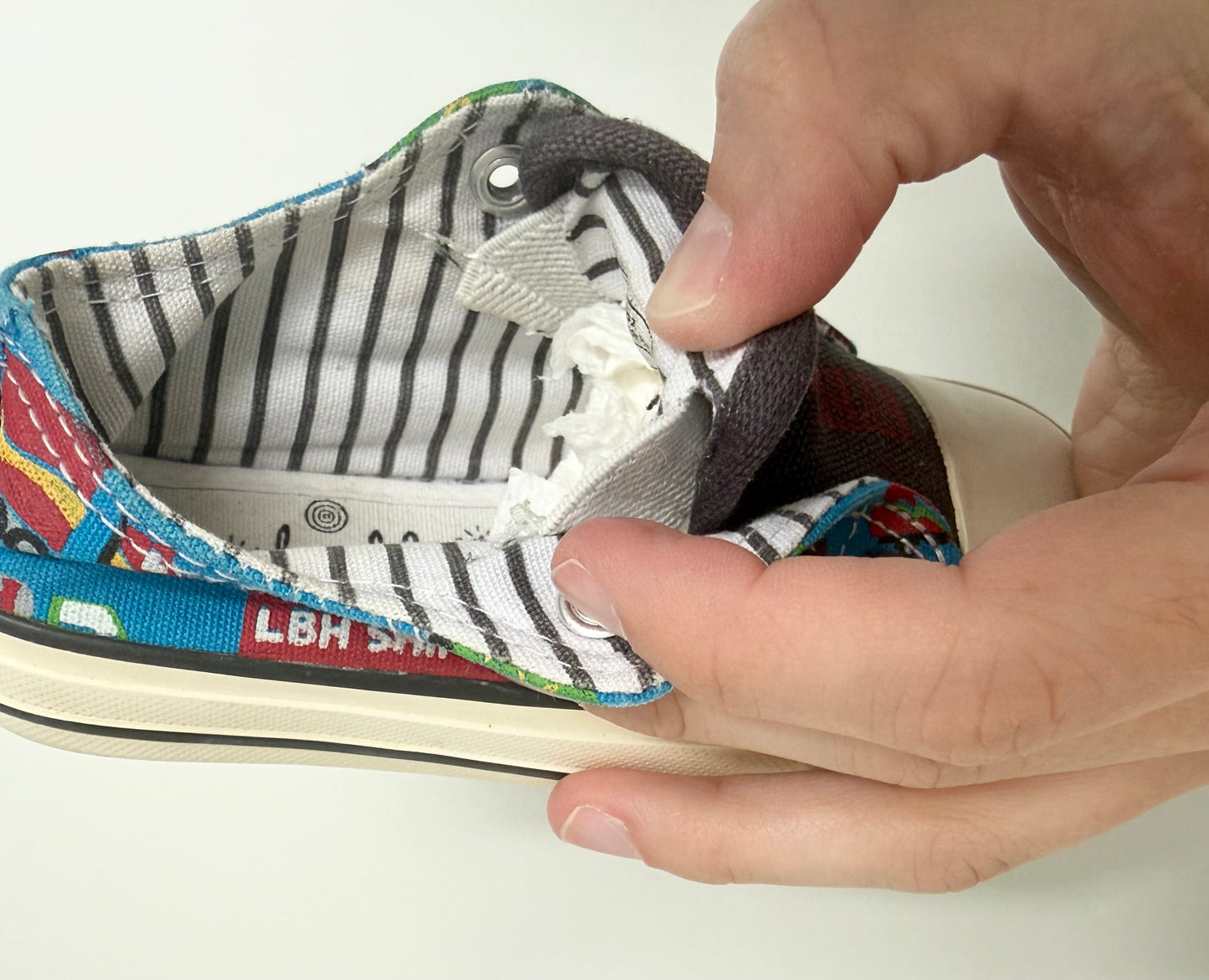 Hatley Construction Truck Stretch Tongue Sneakers (8)