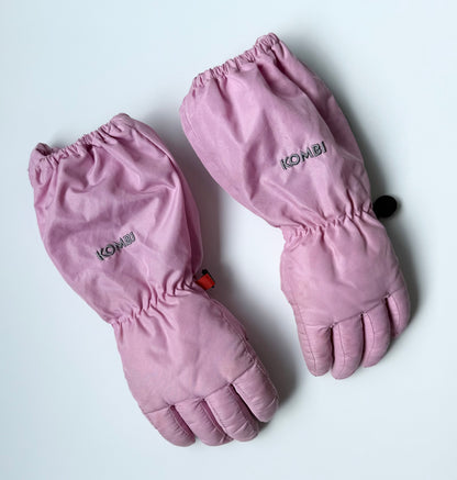 Kombi Pink Finger Mittens (5-6 Years)