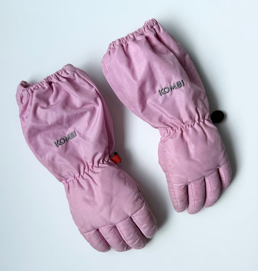 Kombi Pink Finger Mittens (5-6 Years)