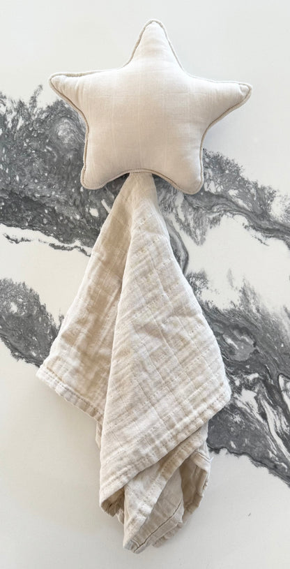 Mushie Star Lovey in Fog