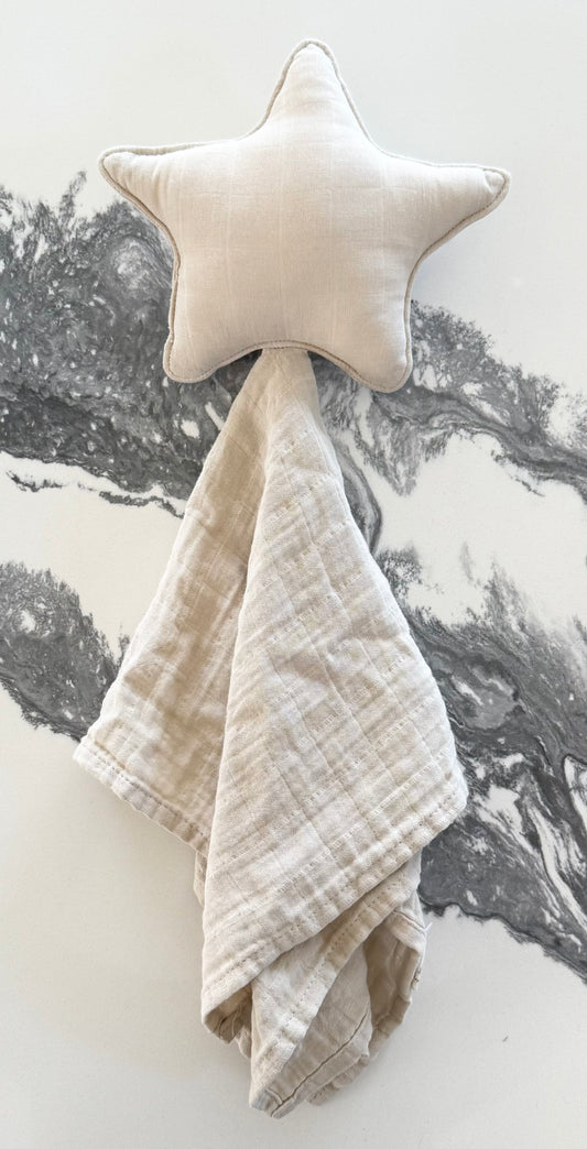 Mushie Star Lovey in Fog