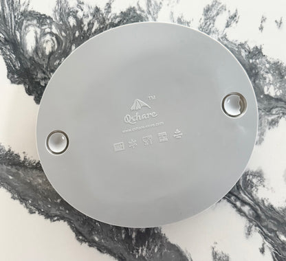 Oshare Grey Pig Suction Plate