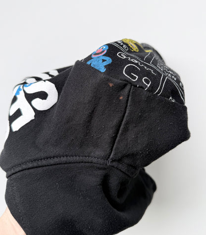 Sesame Street Black Characters Hoodie (2T)