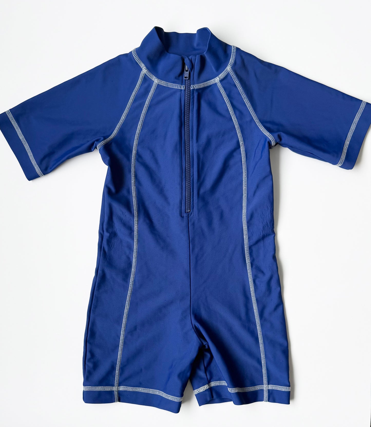 L.L.Bean Blue Rashguard Swimsuit (2T)
