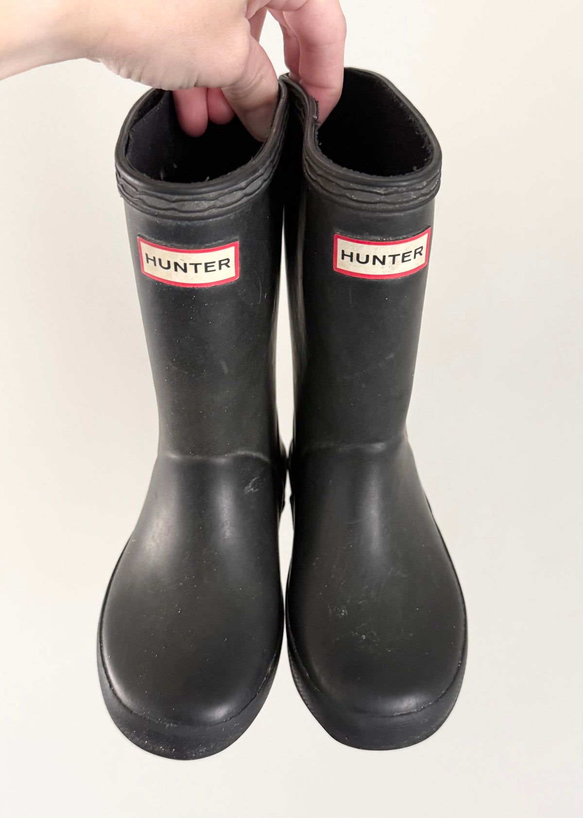 Hunter Black Rubber Boots (9)