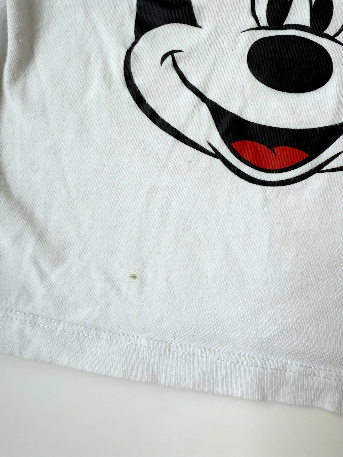 H&M Disney White Mickey T-Shirt (18-24 Months)