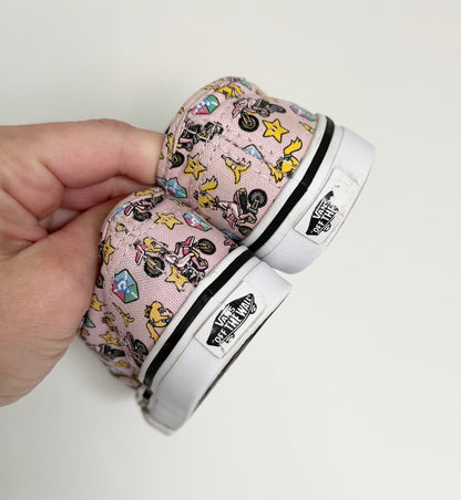 Vans x Mario Kart Pink Princess Peach AOP Stretch Lace Sneakers (8)