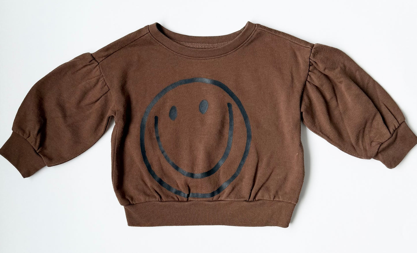Baby Gap Brown Smiley Face Sweater (18-24 Months)