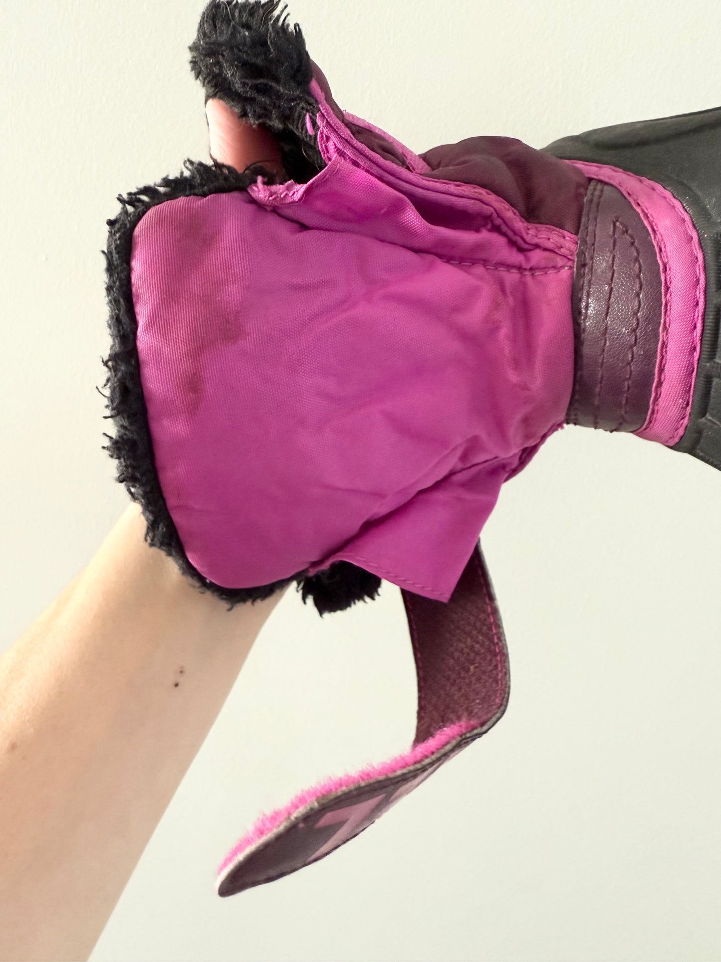 Sorel Pink/Purple Snow Commander Winter Boots (11)