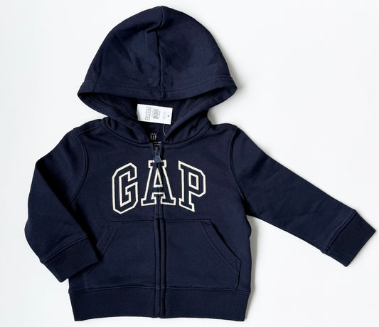Baby Gap Navy Zip Up Hoodie - New (18-24 Months)
