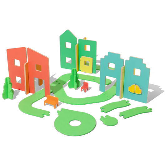 Lovevery Wooden Modular Village & Pathways