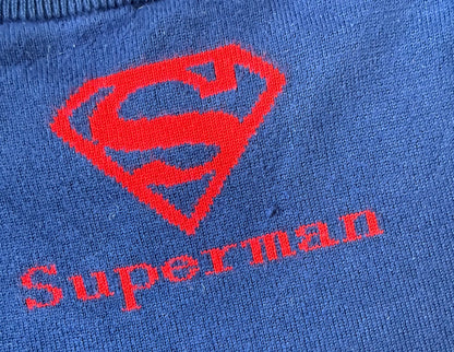 Baby Gar Navy Superman Knit Sweater (5 Years)