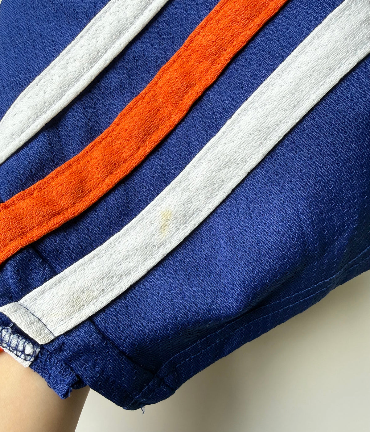 NHL Reebok Edmonton Oilers Hockey Blue & Orange Jersey (4-7 Years)