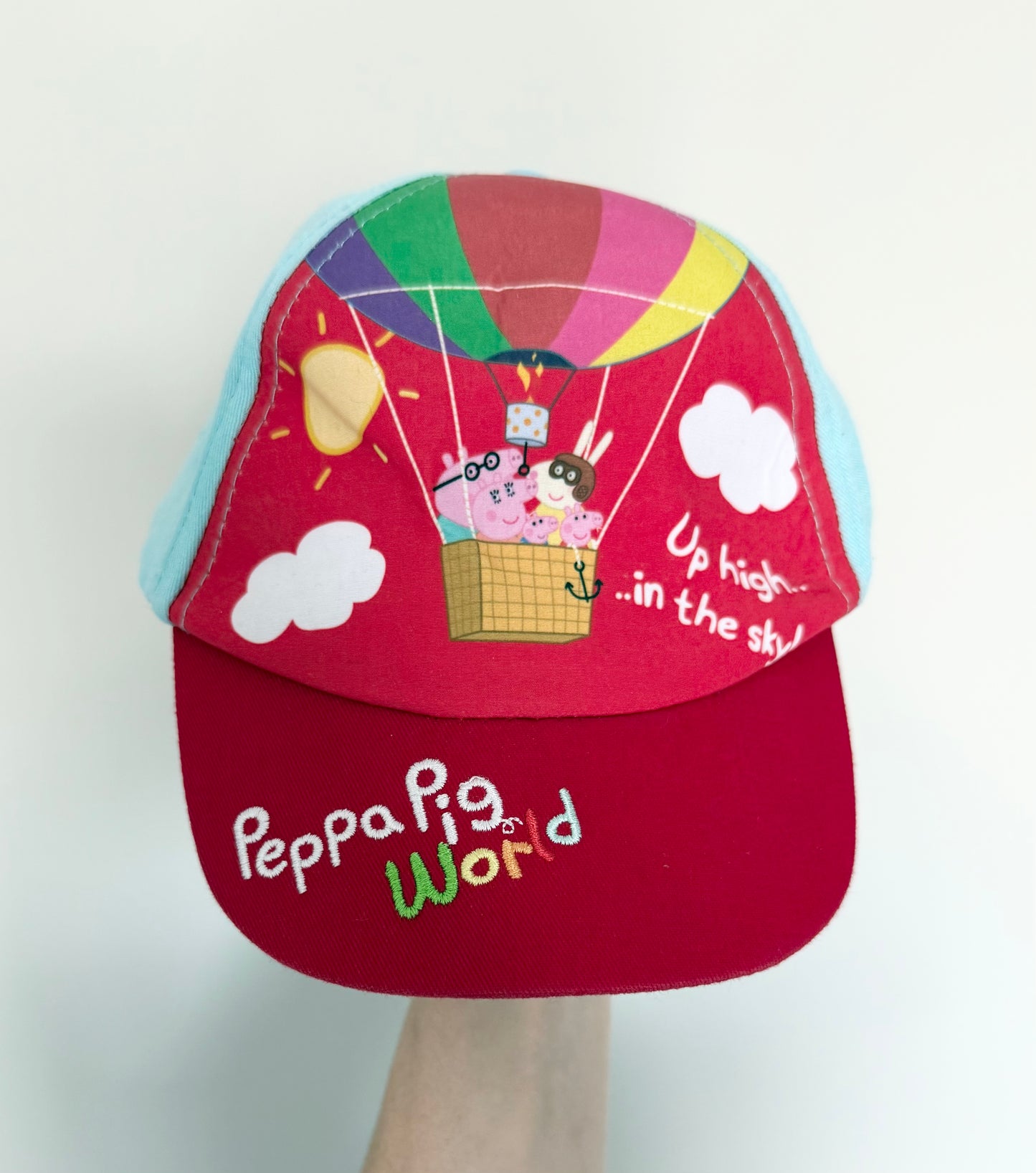 Peppa Pig World Red & Blue Character Ball Cap (3-5 Years)