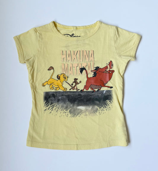 Disney Yellow The Lion King T-Shirt (4T)