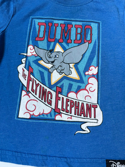 Disney Dumbo The Flying Elephant Blue T-Shirt (3T)
