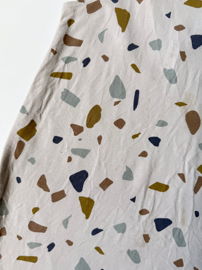 Jax & Lennon Beige Neural Speckled Crossback Tank Dress (5/6 Years)