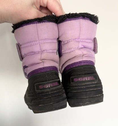 Sorel Purple Snow Commander Winter Boots (9)