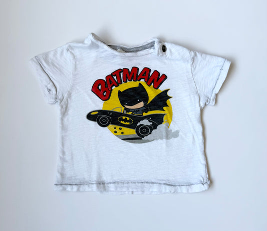Zara x Justice League America Batman White T-Shirt (3-6 Months)