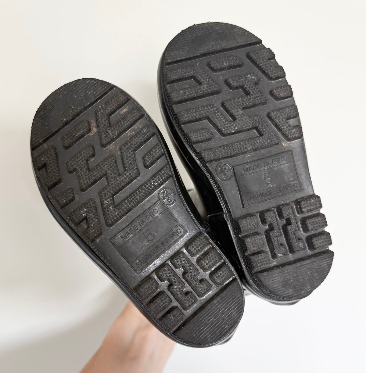 Stonz Black Animals & Shapes Rubber Boots (5)