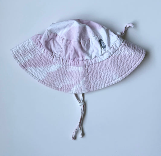 Jan & Jul Pink Tie Dye Sun Hat (5-12 Years)