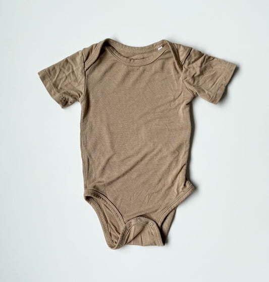 Pip & Phee Tan Bodysuit (0-3 Months)