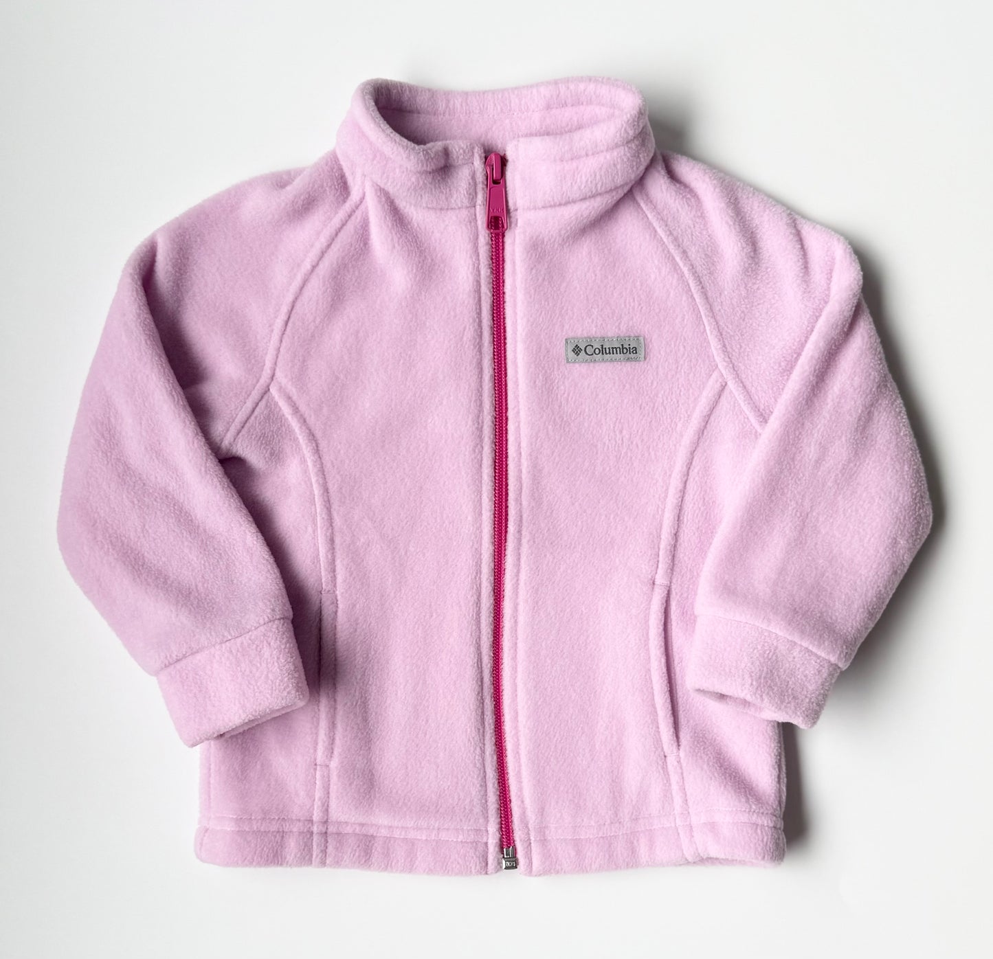 Columbia Baby Pink Fleece Zip Up (18-24 Months)