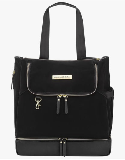 Petunia Pickle Bottom Pivot Backpack Diaper Bag in Twilight Black