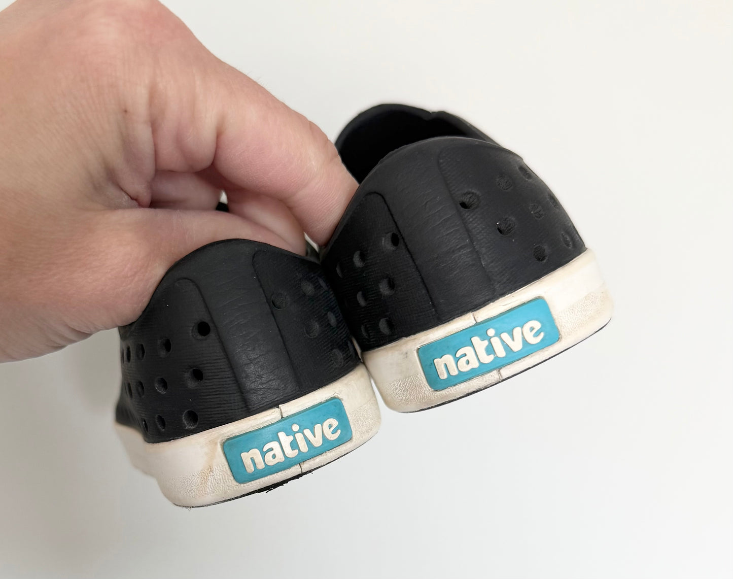 Native Black Jefferson Slip Ons (8)