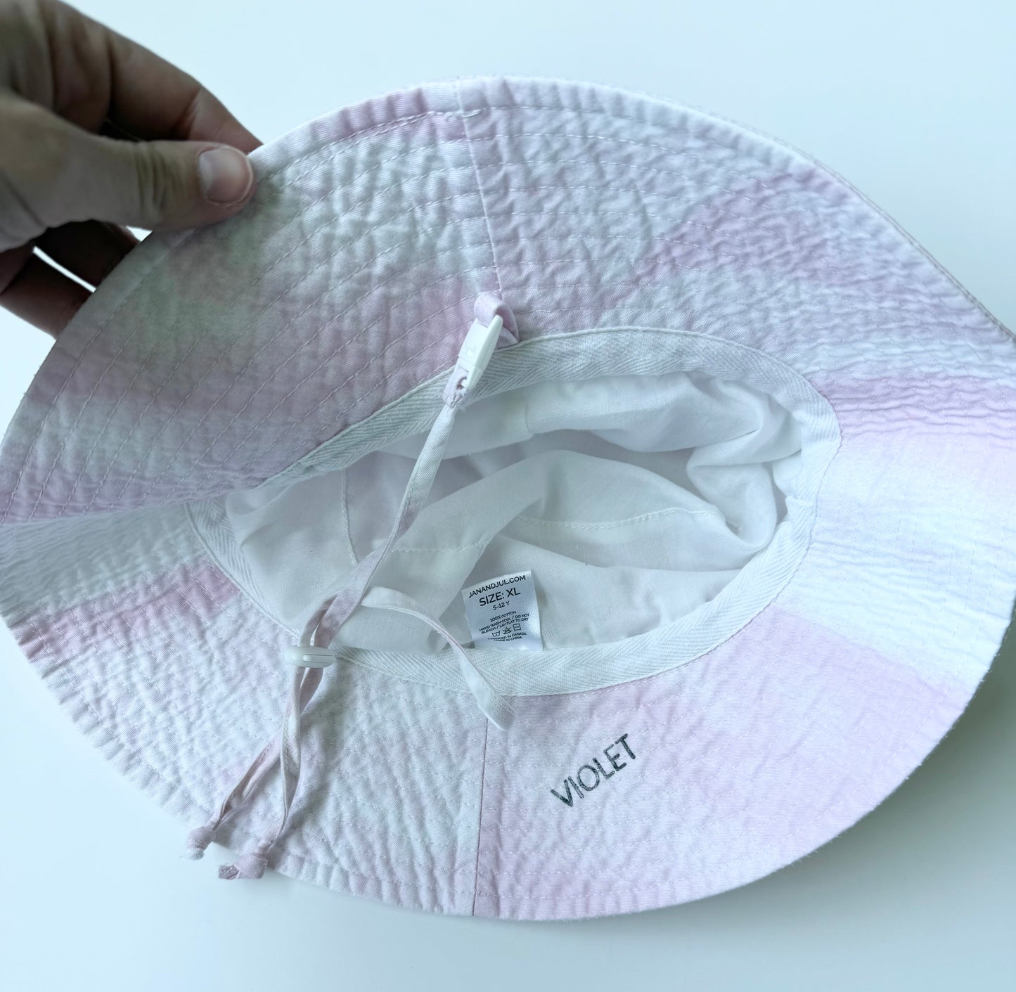 Jan & Jul Pink Tie Dye Sun Hat (5-12 Years)