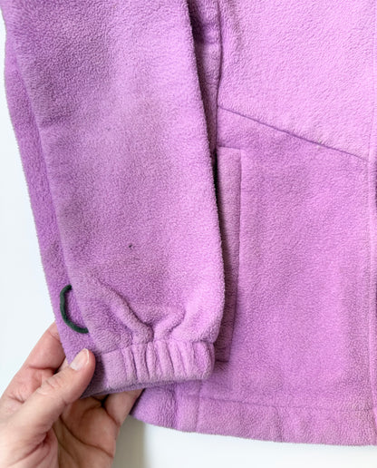 Columbia Purple Sparkle Interior Fleece Zip Up (7/8 Years)