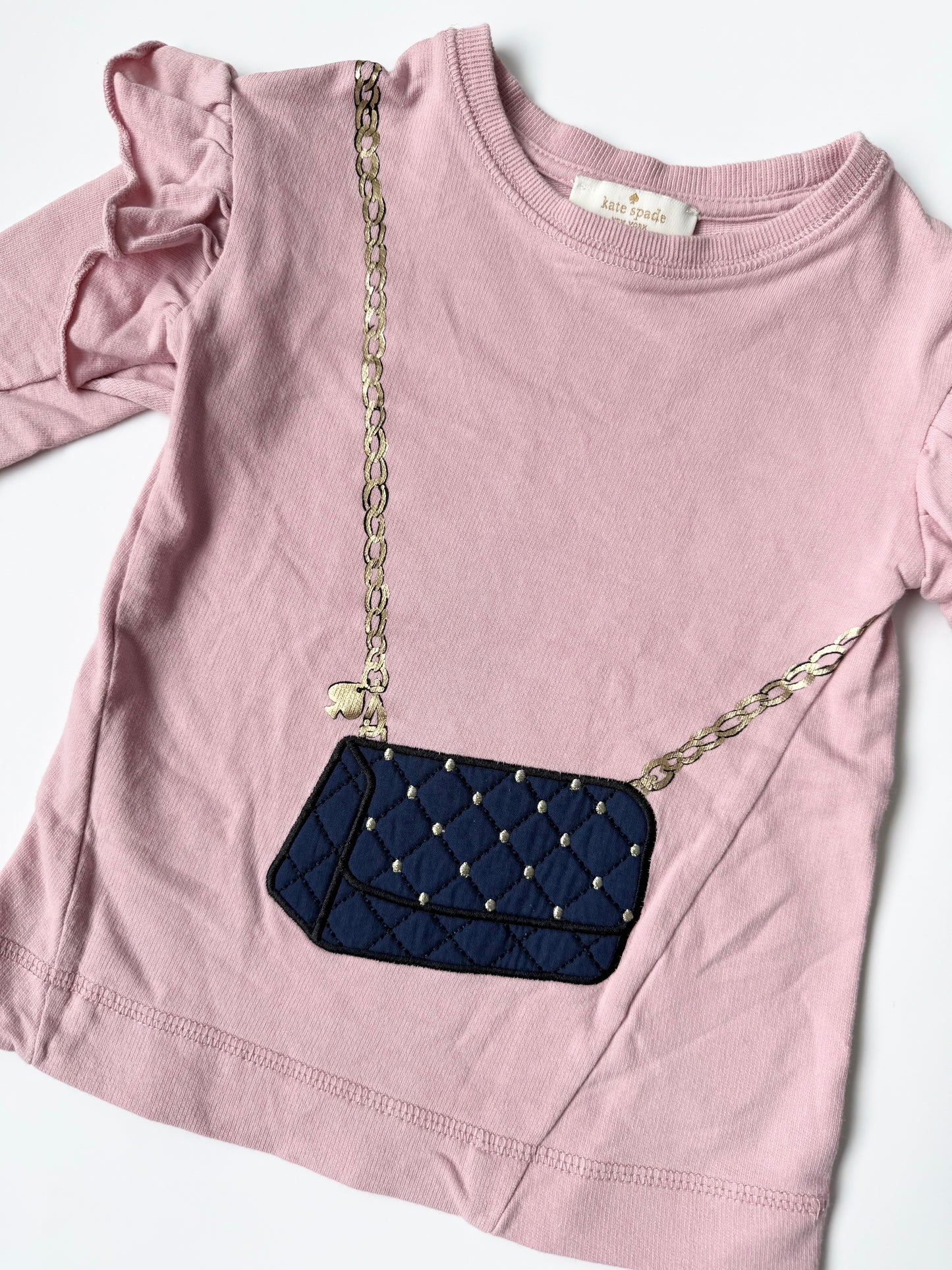 Kate Spade Pink Purse Sweater Dress (12 Months)