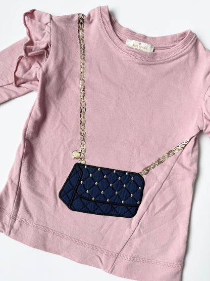 Kate Spade Pink Purse Sweater Dress (12 Months)