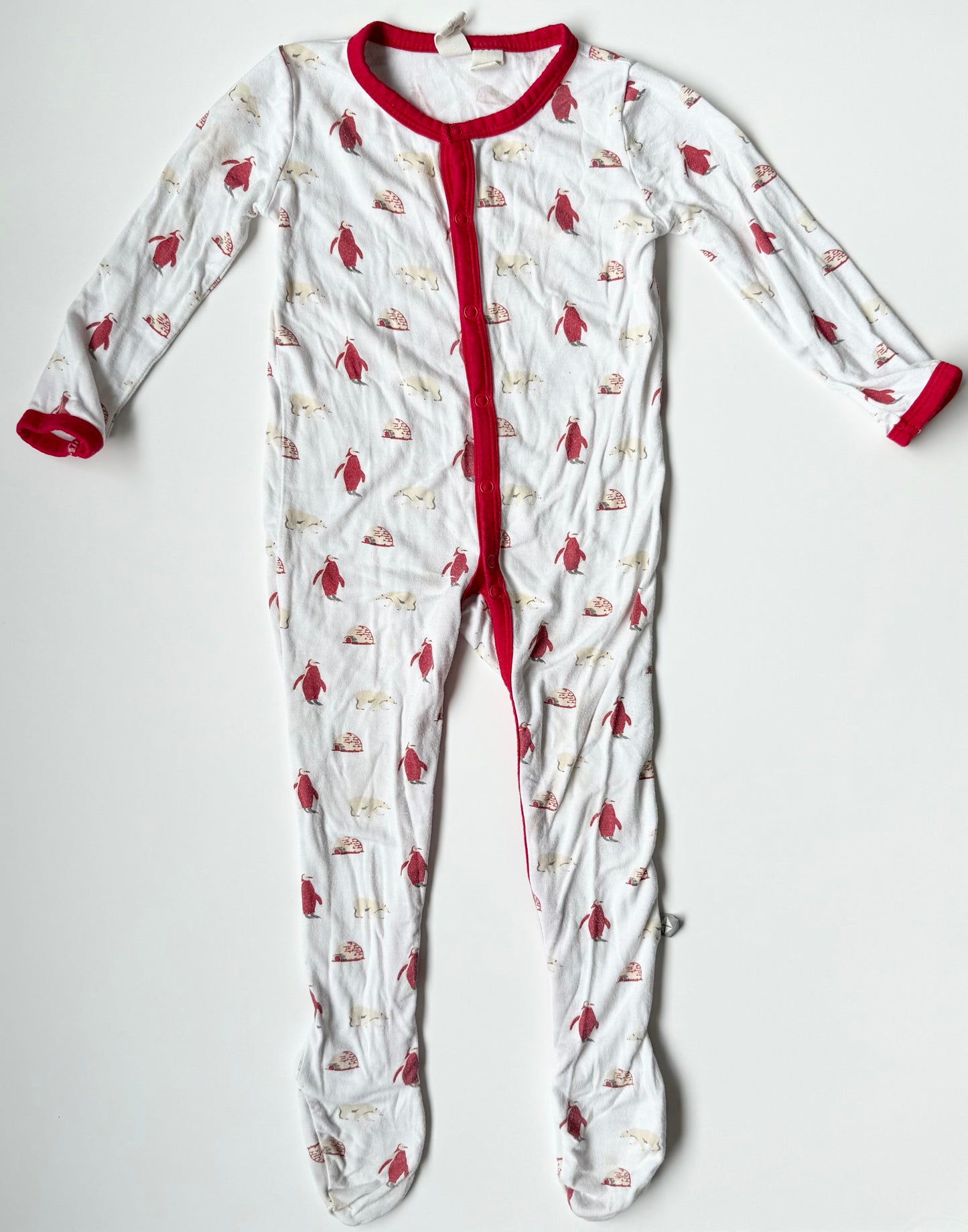 Kyte Polar Snap Footie Sleeper (12-18 Months)