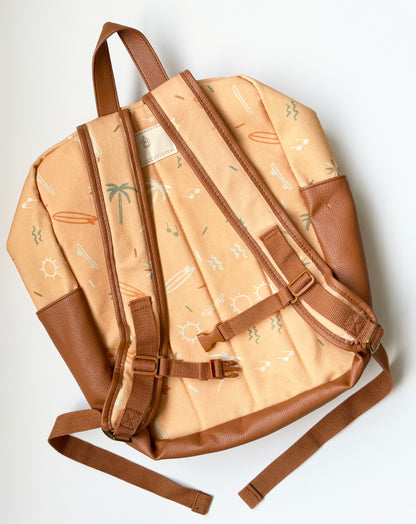 Coco Village Orange Venice Backpack