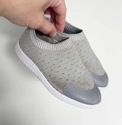 Minimoc Grey Knit Stretch Slip On Sneaker (9)