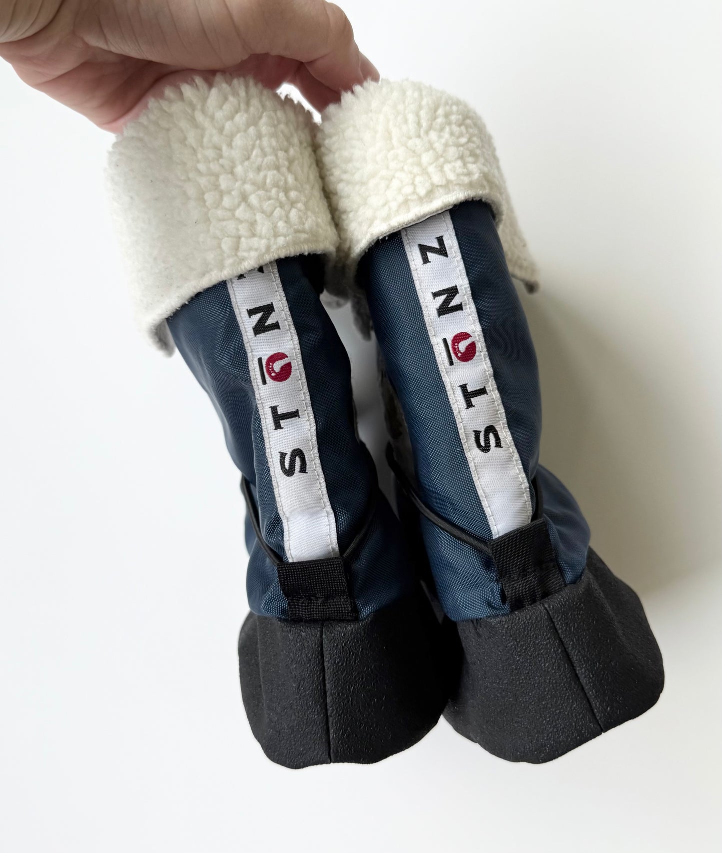 Stonz Blue Sheep Winter Booties - Lined (Large)