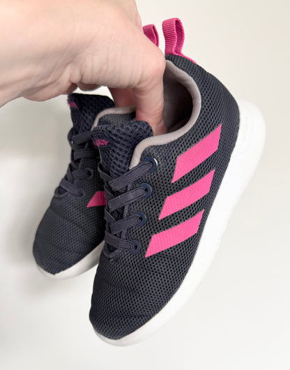 Adidas Dark Blue & Pink Stretch Lace Sneakers (10)