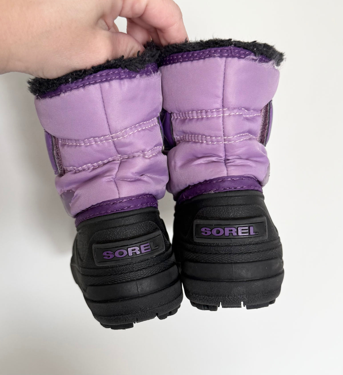 Sorel Purple Snow Commander Winter Boots (8)