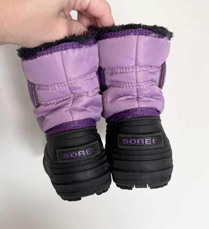 Sorel Purple Snow Commander Winter Boots (8)